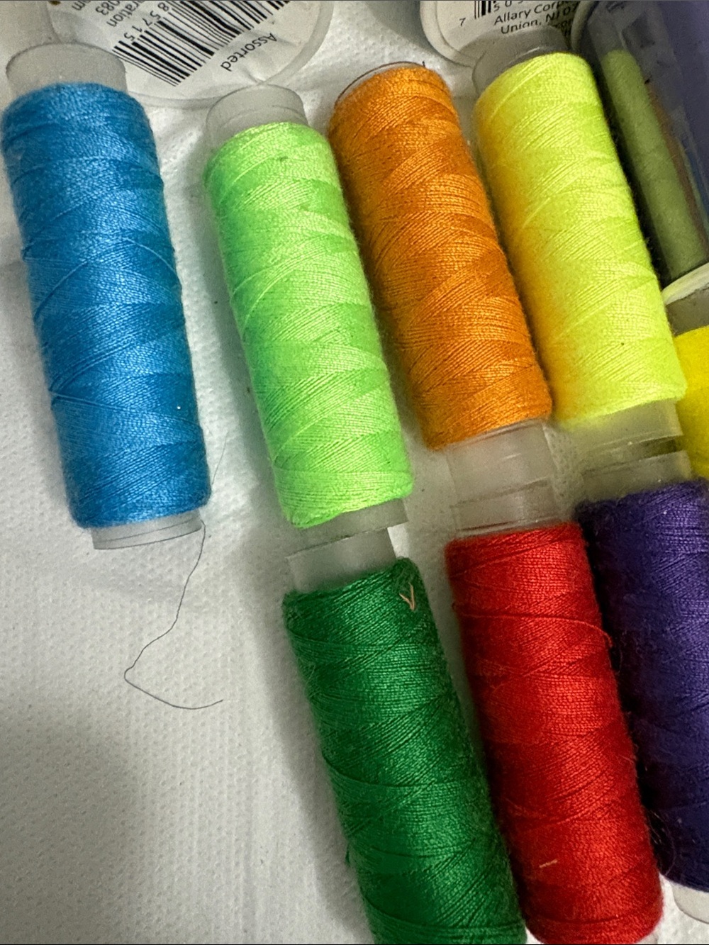 Multicolor Sewing Thread Spool bundle of 23 - Picture 4 of 5